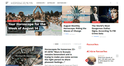 Desktop Screenshot of horoscopean.com